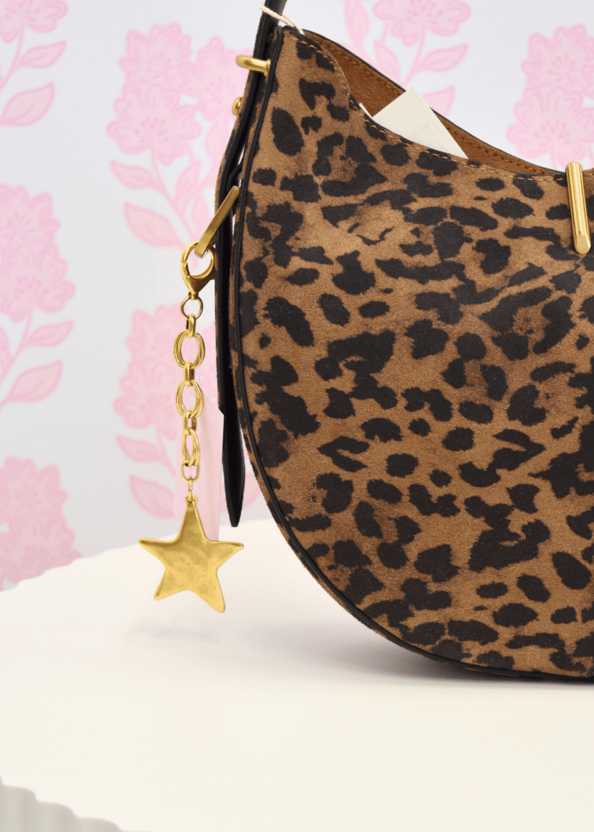 Wavy Star Bag Charm - Gold - MerciGrace BoutiqueAccessories