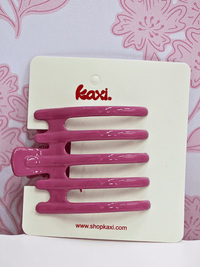 Wide Lay Down Claw Clip - Shiny Orchid - MerciGrace BoutiqueHair Clips
