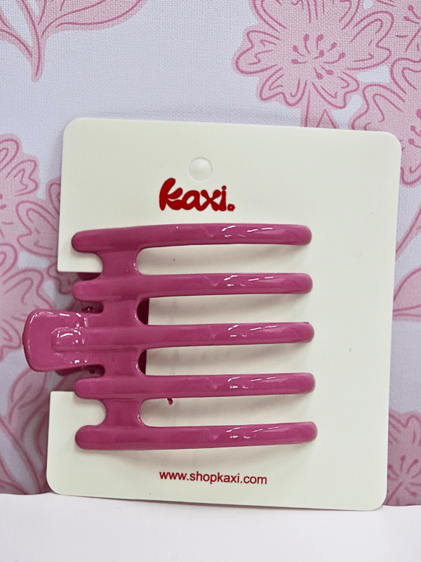 Wide Lay Down Claw Clip - Shiny Orchid - MerciGrace BoutiqueHair Clips