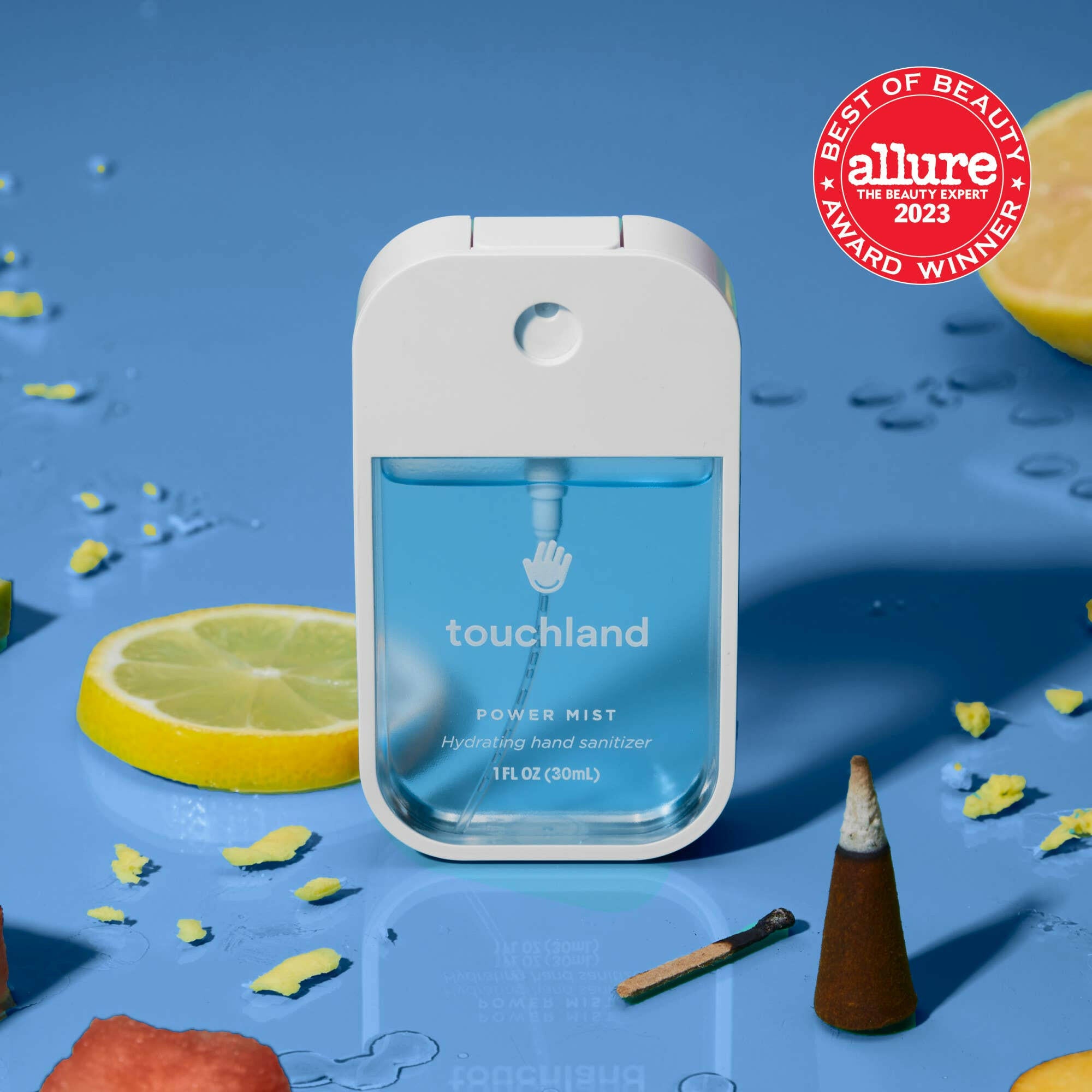 Power Mist Blue Sandalwood.