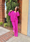 Call You Later Set - Fuchsia Set MerciGrace Boutique.