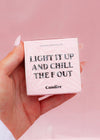 Light It Up And Chill Out Matches Matches MerciGrace Boutique.