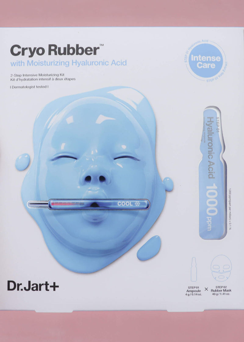 Dr. Jart Cryo Rubber Mask With Hyaluronic Acid Health & Beauty MerciGrace Boutique.