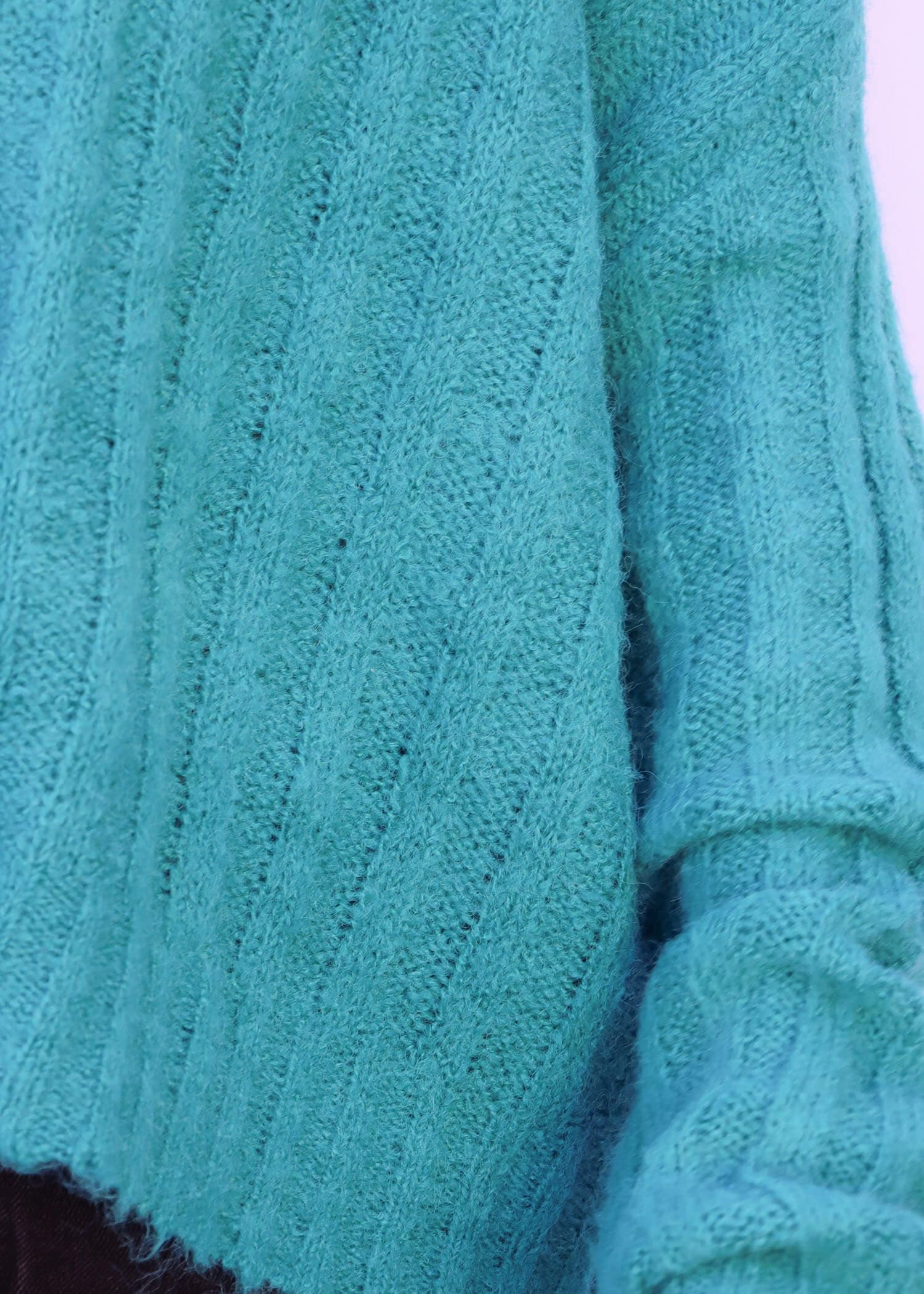 Essential Knit Sweater - Teal Sweater MerciGrace Boutique.