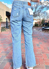Should You Know Straight Jeans - Medium Wash Jeans MerciGrace Boutique.
