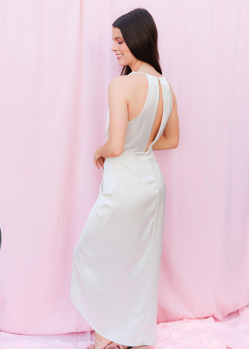 Forever With You Dress - White Dresses MerciGrace Boutique.