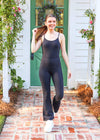 On The Move Jumpsuit - Black Tops MerciGrace Boutique.