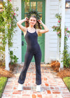 On The Move Jumpsuit - Black Tops MerciGrace Boutique.