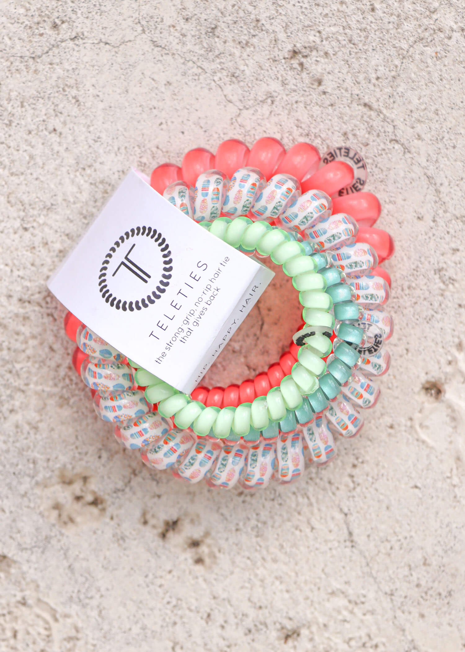 Teleties - Surf's Up (Mixed) Hair Ties MerciGrace Boutique.
