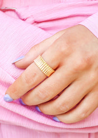 Chloe Ring - Gold Ring MerciGrace Boutique.