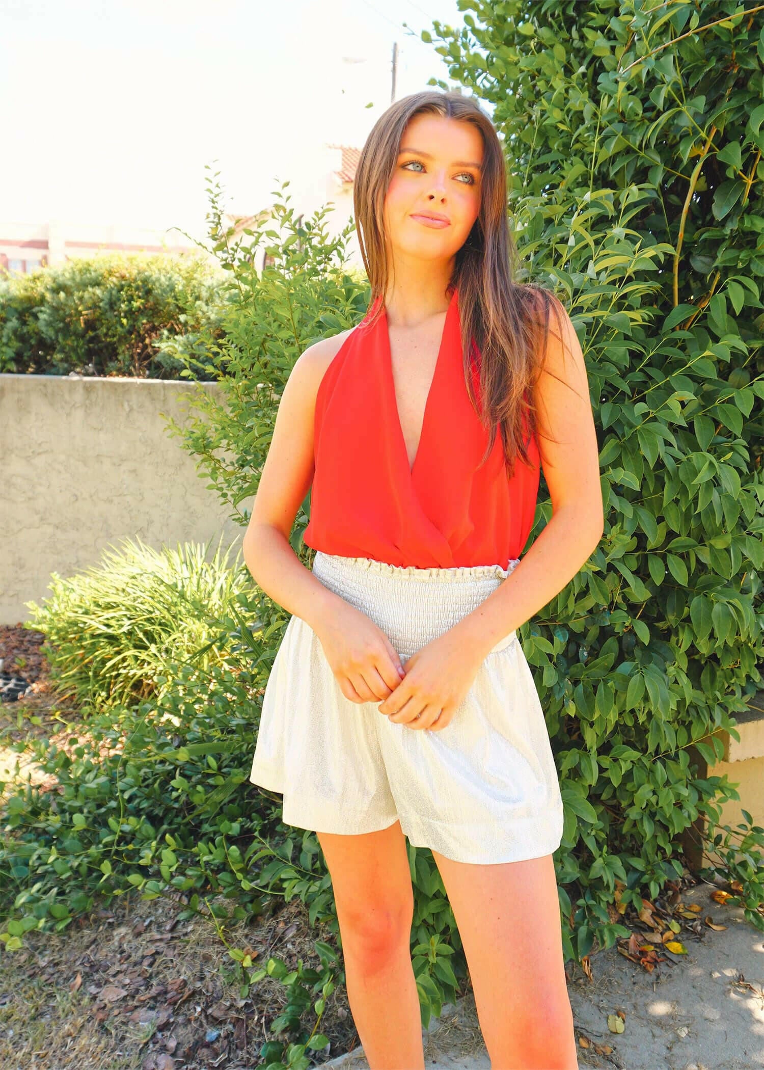 Can't Stop The Red Bodysuit - Red Bodysuit MerciGrace Boutique.
