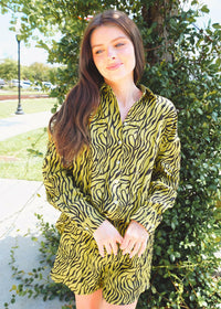 Can't Talk Right Now Set - Chartreuse Set MerciGrace Boutique.