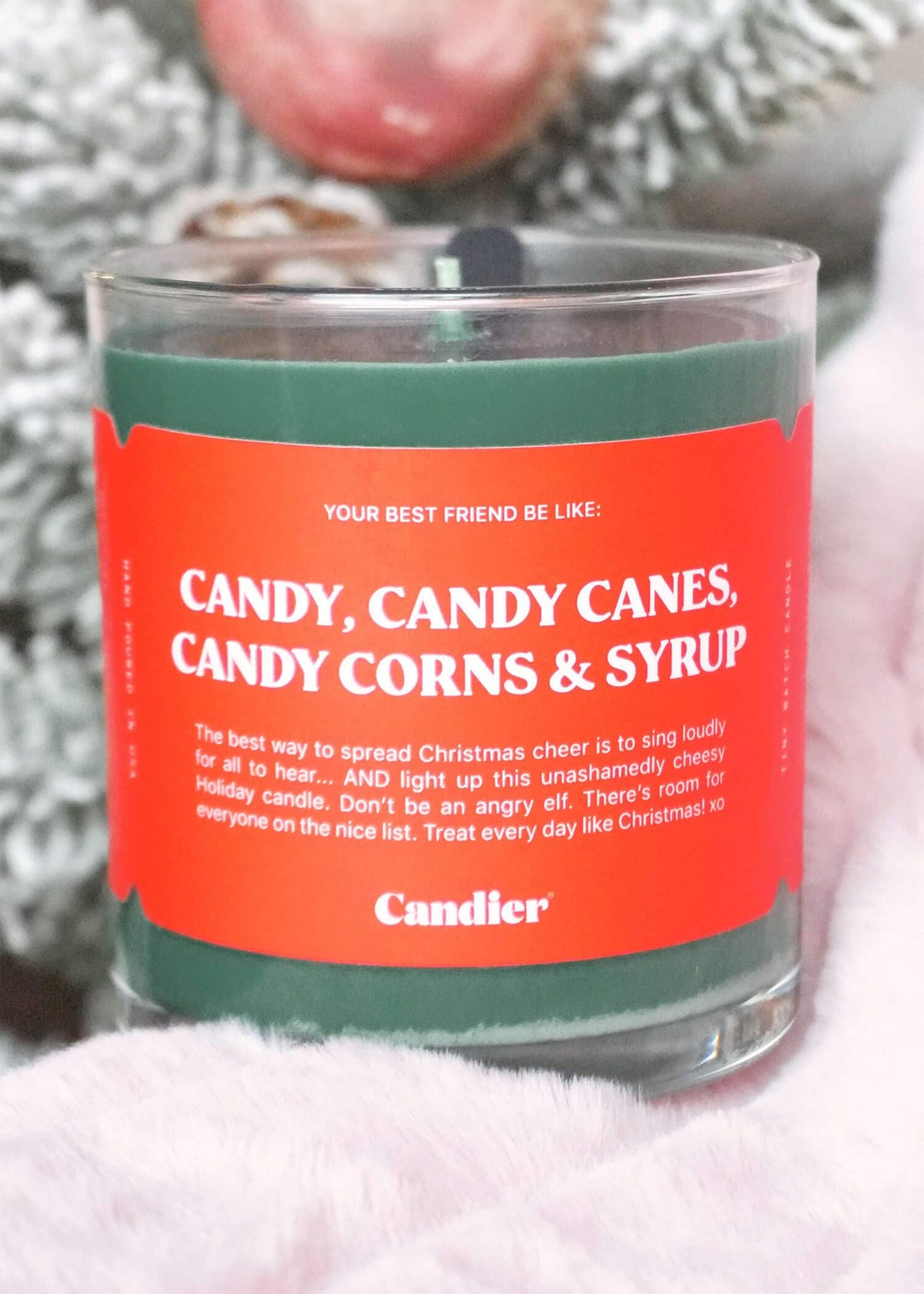 Candy, Candy Canes, Candy Corns & Syrup Candle Candles MerciGrace Boutique.