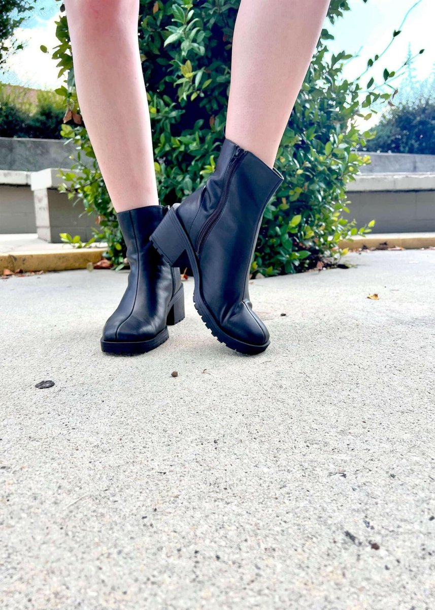 Chained To You Boots - Black - MerciGrace BoutiqueShoes