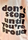 Don't Stop Me Hoodie - Taupe Hoodie MerciGrace Boutique.