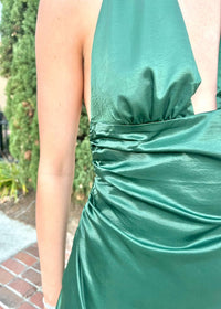 Dreaming Of You Mini Dress - Green Dress MerciGrace Boutique.