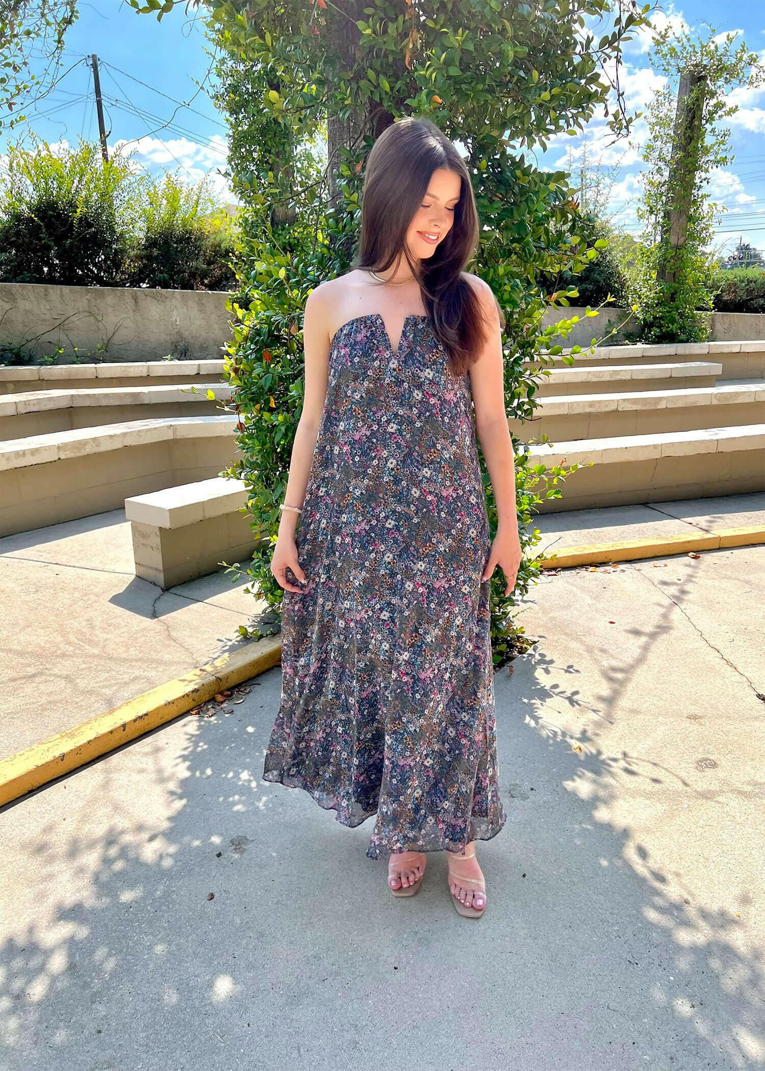 Everything You've Ever Dreamed Of Maxi - Hollyhock Dress MerciGrace Boutique.