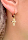 Forever Worshiping Mini Huggies - Gold Earrings MerciGrace Boutique.