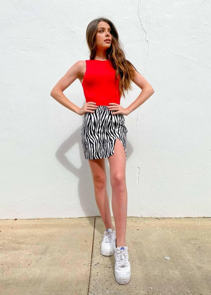 Game Changer Body Suit - Red Bodysuit MerciGrace Boutique.