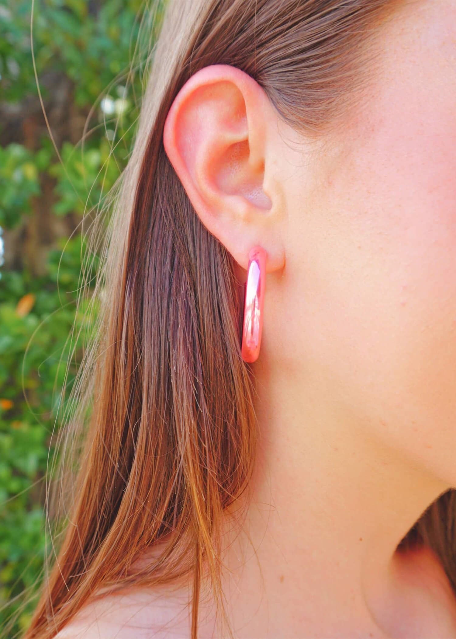 Give Me All The Pink Earrings - Light Pink Earrings MerciGrace Boutique.