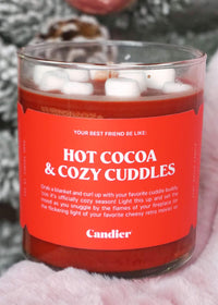 Hot Cocoa & Cozy Cuddles Candle Candles MerciGrace Boutique.