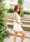 How Simple Romper - Off White Romper MerciGrace Boutique.