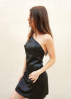 I'm The Moment Mini Dress - Black Dress MerciGrace Boutique.