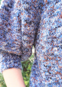 In Your Dreams Sweater - Blue Marine Sweater MerciGrace Boutique.