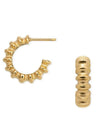 Issa Baby Hoops - Gold Earrings MerciGrace Boutique.