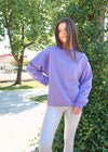Just Be Kind Sweatshirt - Purple Sweatshirt MerciGrace Boutique.