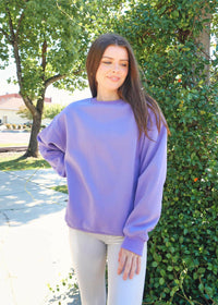 Just Be Kind Sweatshirt - Purple Sweatshirt MerciGrace Boutique.
