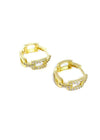 Lenny Earrings - Gold Earrings MerciGrace Boutique.