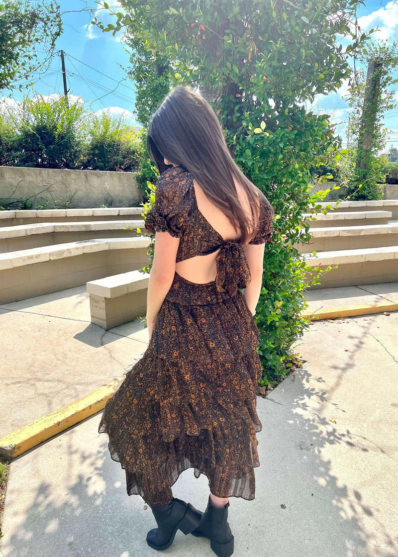 Loving You Maxi Dress - Almond Dress MerciGrace Boutique.