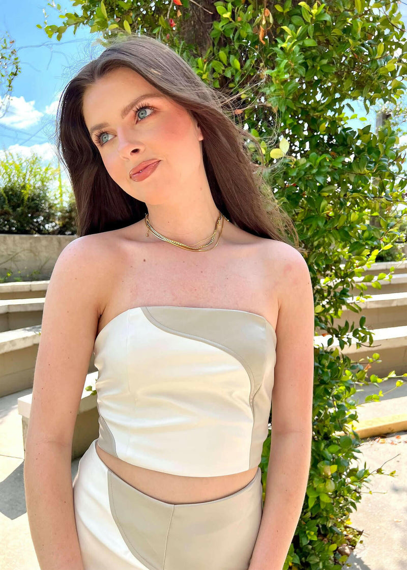 Making A Statement Set - Ivory Set MerciGrace Boutique.