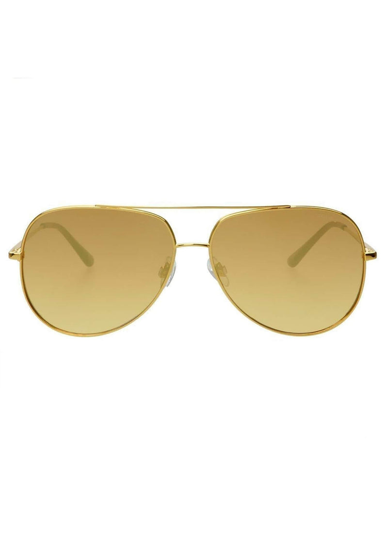 Max Glasses - Gold Mirrored Sunglasses MerciGrace Boutique.