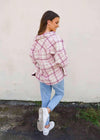 Memories Are Made Shacket - Violine Tops MerciGrace Boutique.