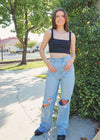 Never Compare Jeans - Light Denim Jeans MerciGrace Boutique.