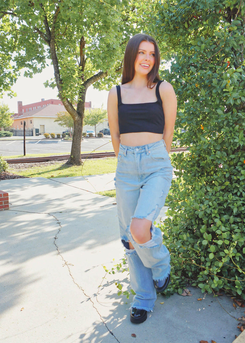Never Compare Jeans - Light Denim Jeans MerciGrace Boutique.