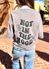 Not In The Mood Graphic Tee - Grey T-Shirt MerciGrace Boutique.