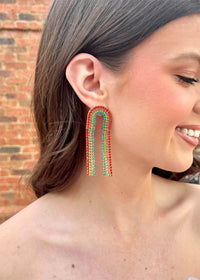 Over The Rainbow Earrings - Multi Earrings MerciGrace Boutique.