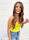 Pure Perfection Cami Top - Yellow Tops MerciGrace Boutique.