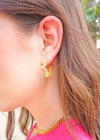 Reaching For The Stars Earrings - Gold Earrings MerciGrace Boutique.