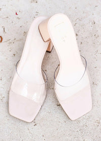 Ready For Everything Heel Sandals - Bone - MerciGrace BoutiqueShoe