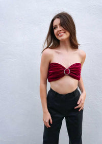 Ready to Celebrate Top - Fuchsia Tops MerciGrace Boutique.
