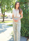 Seal It With A Heart Pants - Khaki Pants MerciGrace Boutique.