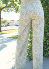 Seal It With A Heart Pants - Khaki Pants MerciGrace Boutique.