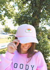 See The Possibilities Trucker Hat - Baby Pink Hat MerciGrace Boutique.