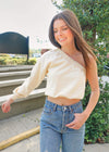 See You When I Can Sweatshirt - Cream Tops MerciGrace Boutique.