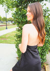 So This Is Love Mini Dress - Black Dress MerciGrace Boutique.