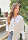 So You Say Shirt - Champagne Tops MerciGrace Boutique.